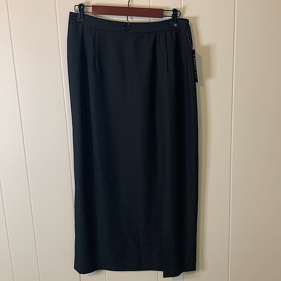 Adolfo Dresses & Skirts - NWT Adolfo Atelier Black Midi Skirt Size 16
